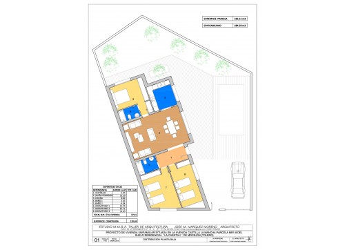 VIVIENDA UNIFAMILIAR ADOSADA, C/ BOLIVIA MR1- 8 MOCEJON (Toledo)