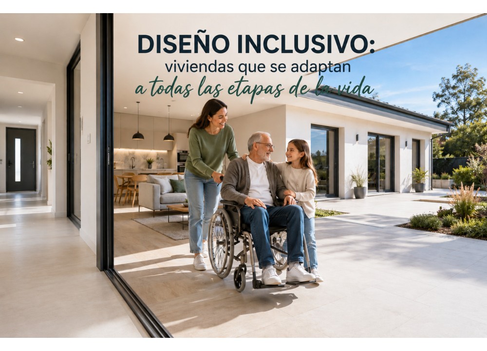 Diseño inclusivo: viviendas que se adaptan a todas las etapas de la vida